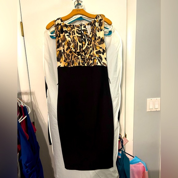 Cache, size 6, black/print - Picture 1 of 1